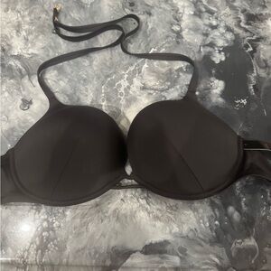 Victoria's Secret Black Padded Push-Up Bikini Top